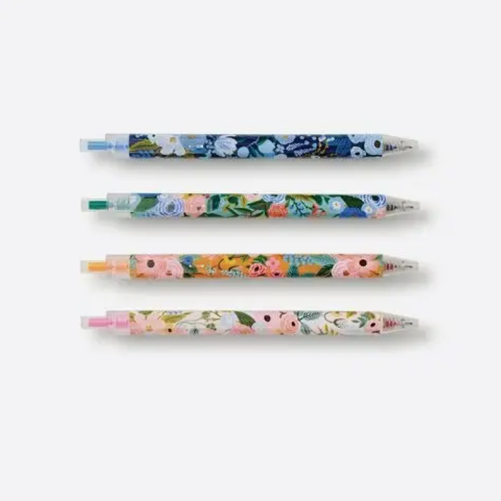 garden party gel pen (4 pack)