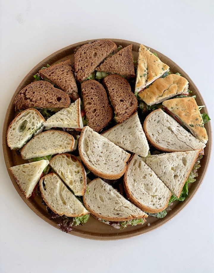 artisan sandwiches (serves 10)