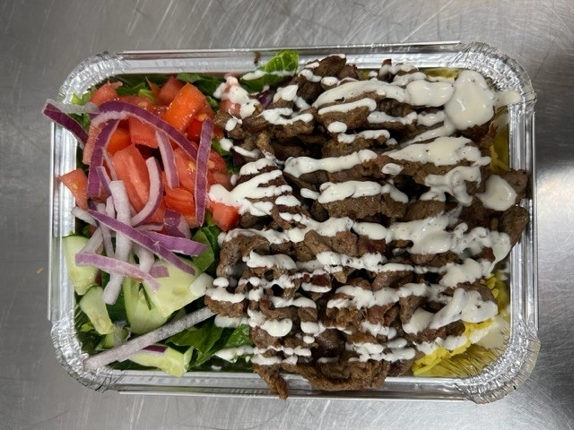 Beef Shawerma over Rice