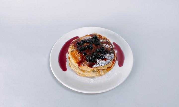 Blueberry Lemon Ricotta Pancakes