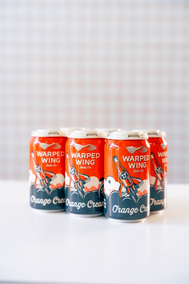 Warped Wing Orange Cream Soda 6pk