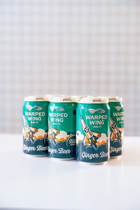 Warped Wing Ginger Beer 6pk