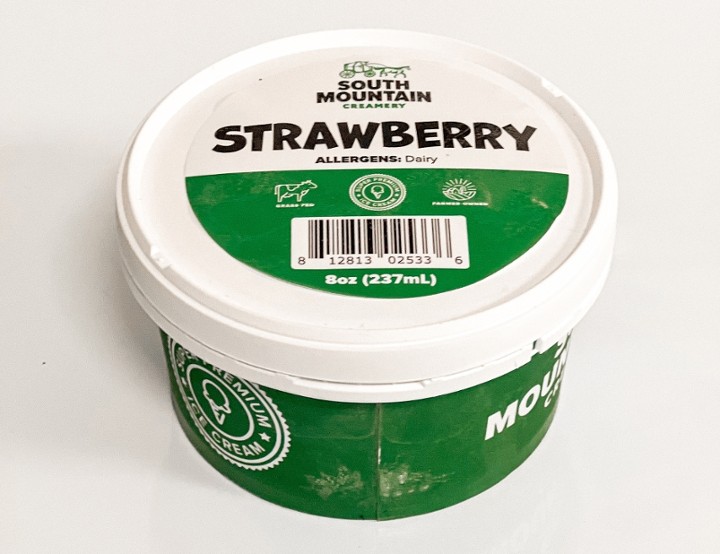 Strawberry Ice Cream (8oz)