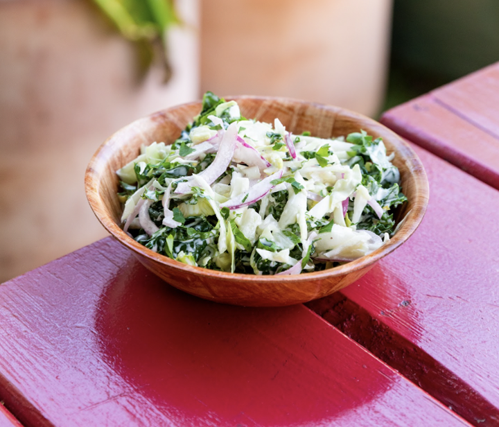 Kale and Cabbage Slaw