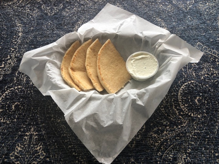 Tzatziki 2oz Cup with 1 Pita