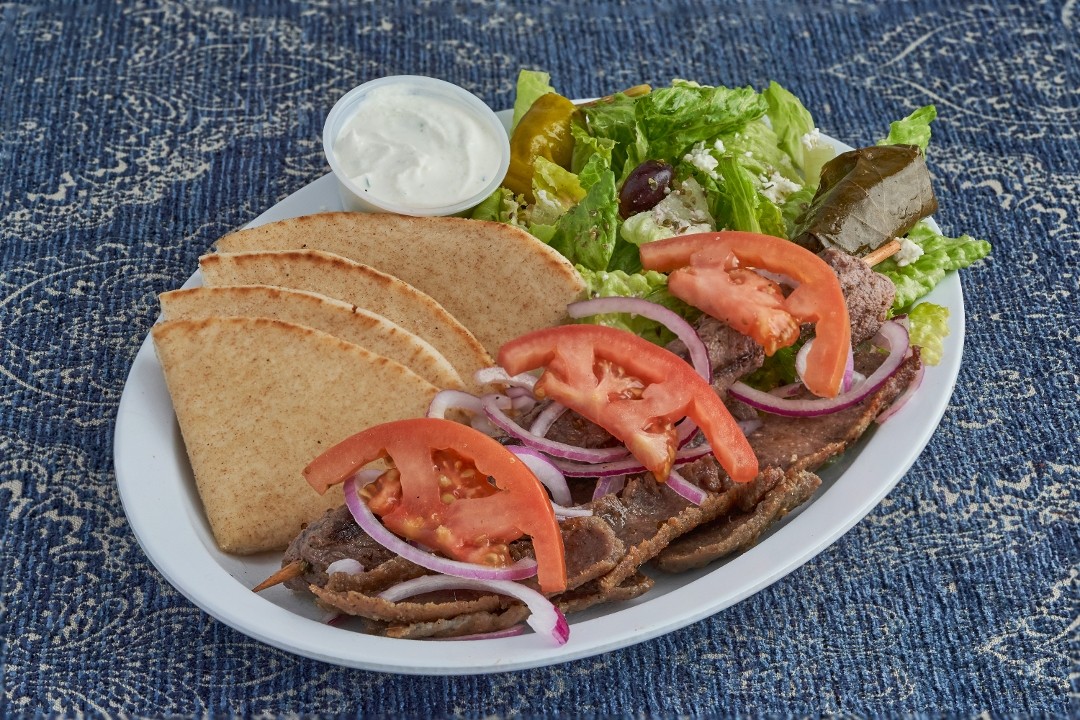 Combination Plate Lamb & Gyro