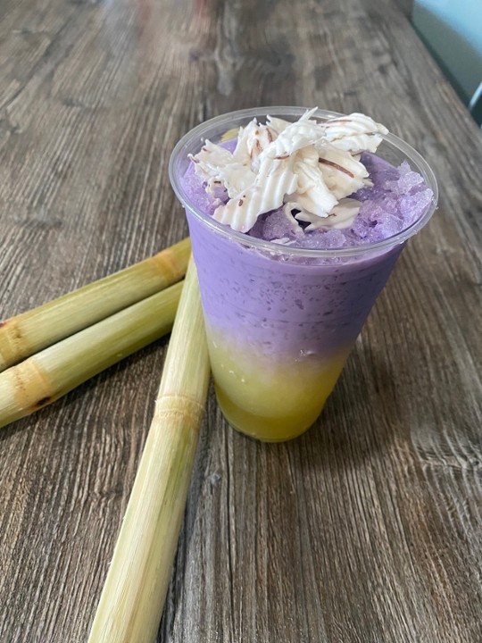 Taro-coconut cane