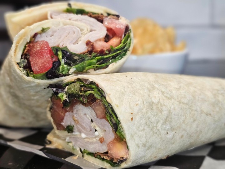 Turkey BLT Wrap*