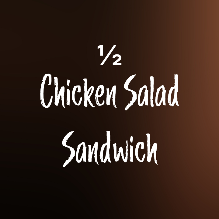 1/2 Chicken Salad Sandwich