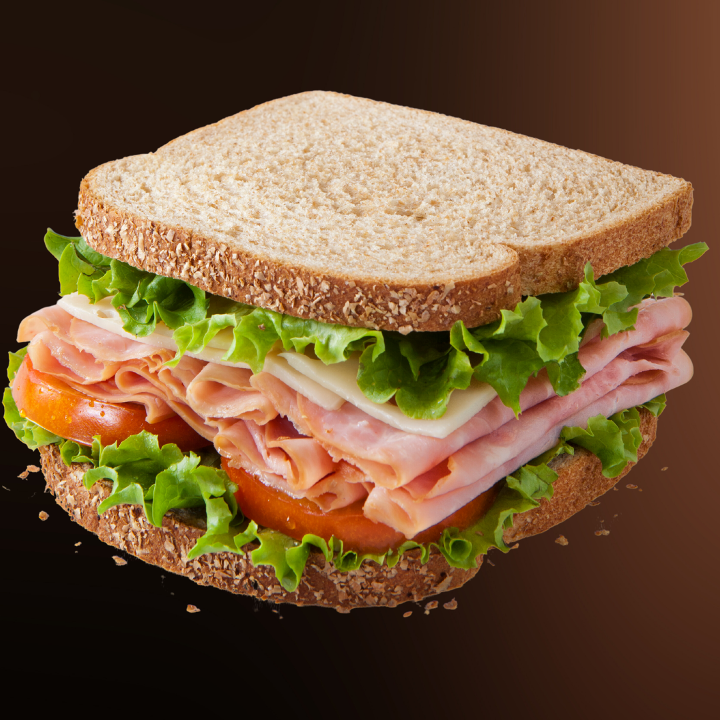 Dressed Ham Sandwich