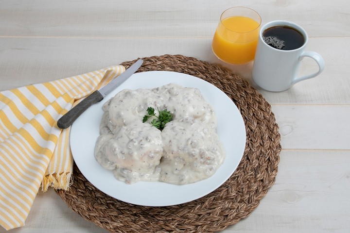 Half Biscuits & Gravy