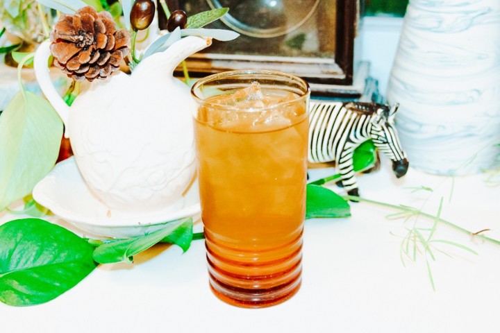 Iced Green Tea- Orange- Citrus Pomegranate