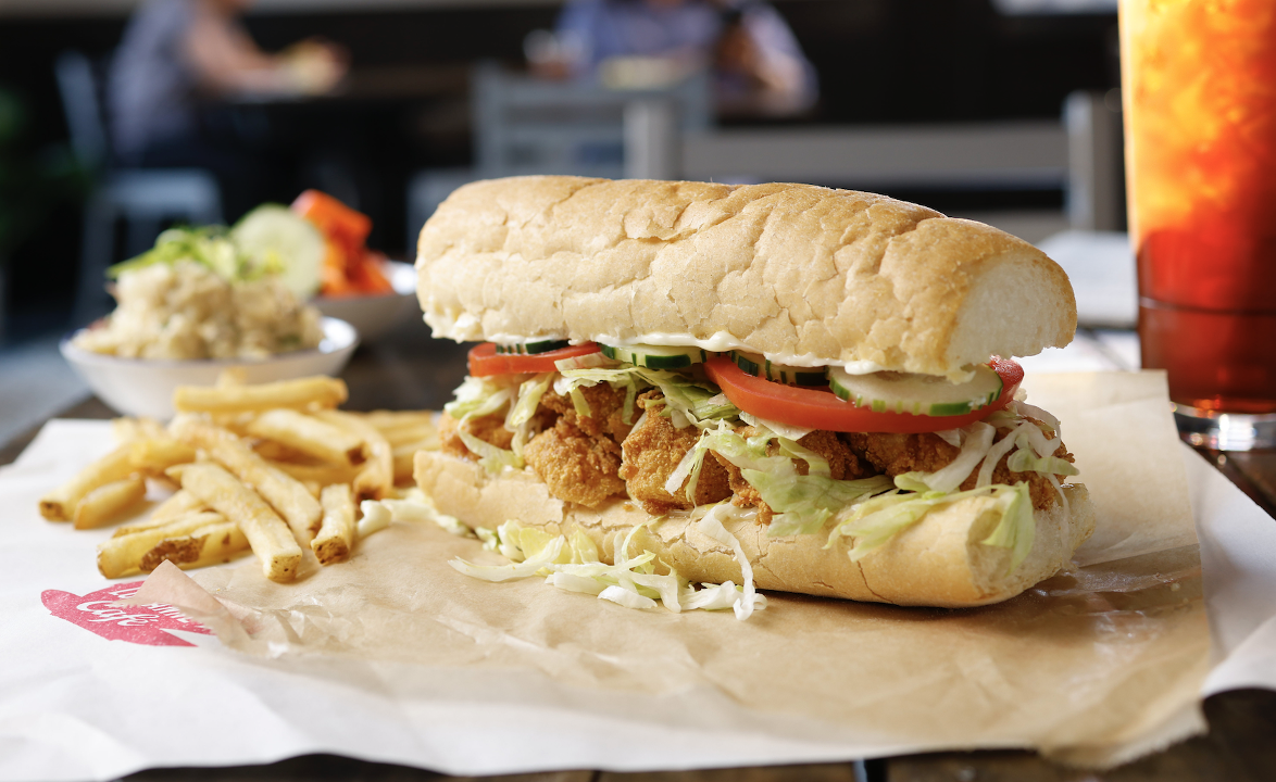 Fried Shrimp Po'boy