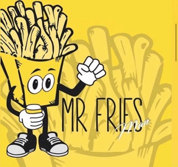 Mr. Fries Man College Park Maryland logo