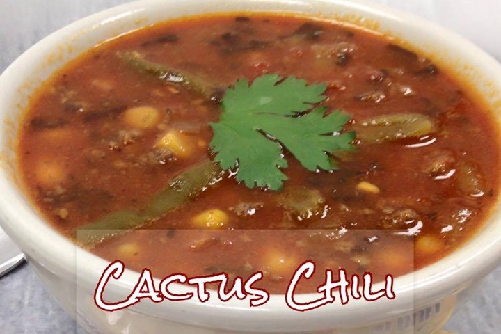 Cup Chili Cactus Soup