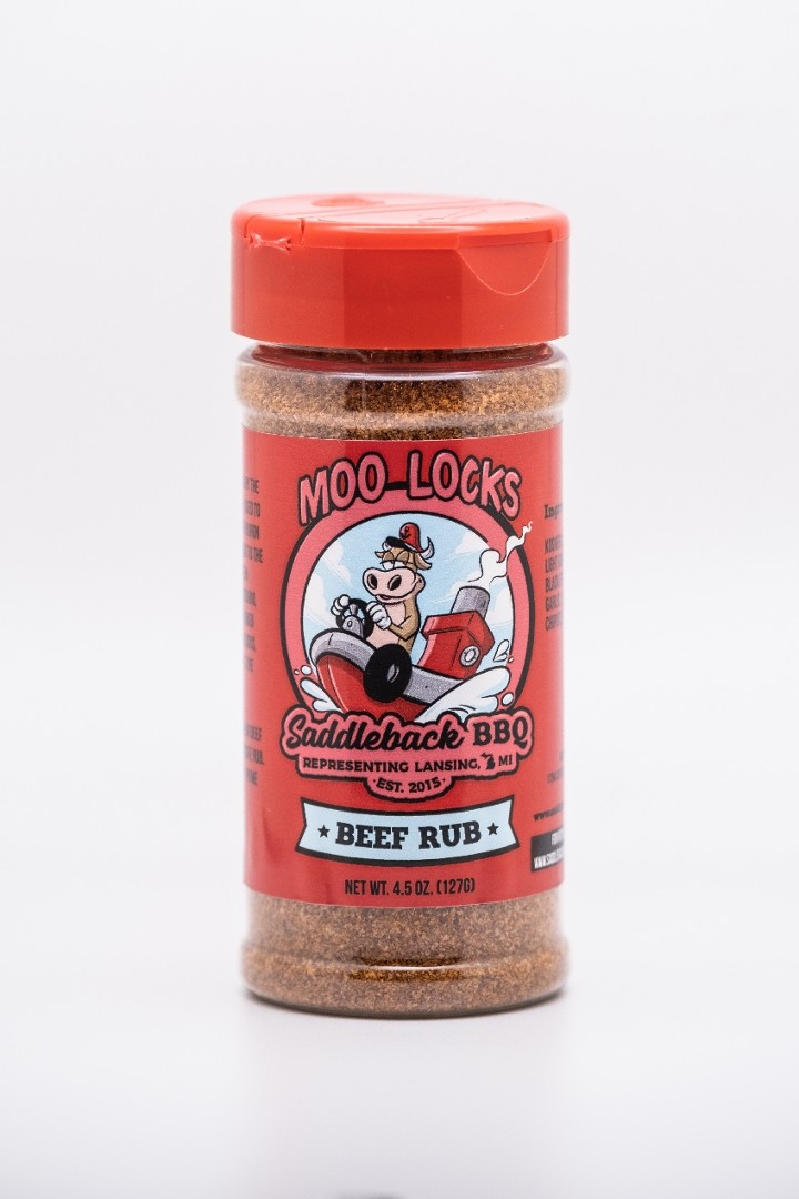 Moo Locks Beef Rub - Beef Spice Rub