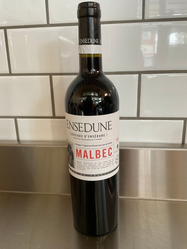 2019 Ensedune Les Vignobles Foncalieu Malbec Vin de Pays Coteaux d'Ensérune
