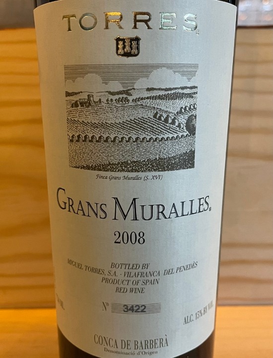 2008 Familia Torres Grans Muralles