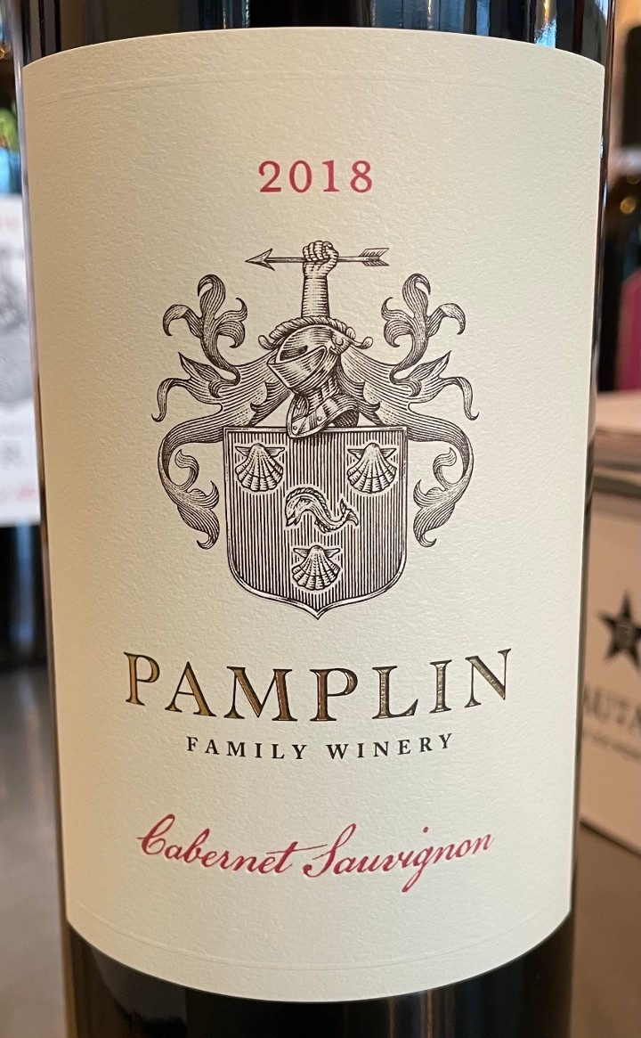 2018 Pamplin Family Winery Cabernet Sauvignon