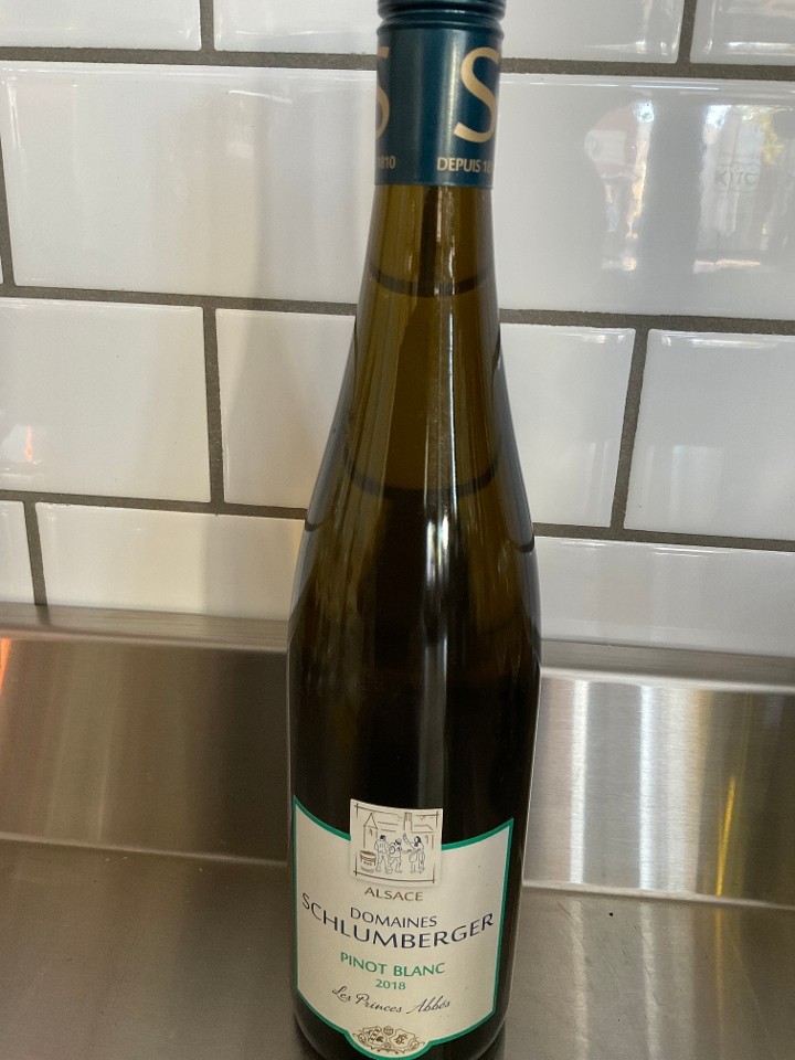 2018 Domaines Schlumberger, Alsace Pinot Blanc Les Princes Abbés
