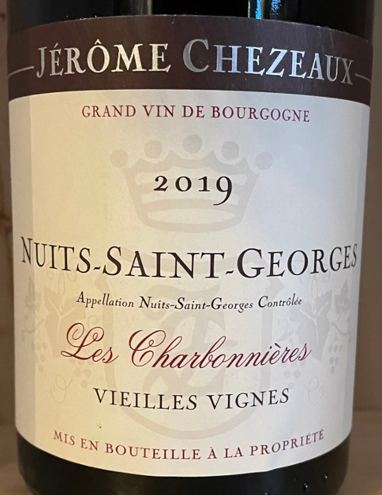 2019 Jerome Chezeaux Nuits-Saint-Georges Les Charbonnieres Vieilles Vignes