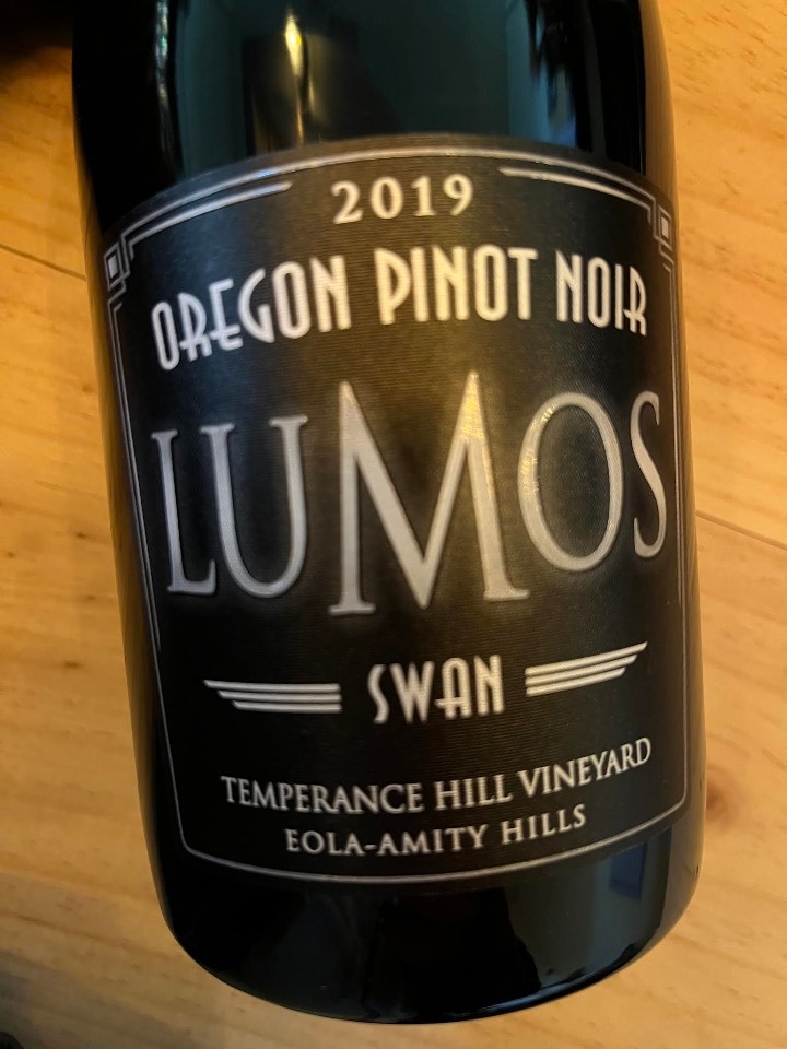 2019 Lumos "Swan" Block Pinot Noir