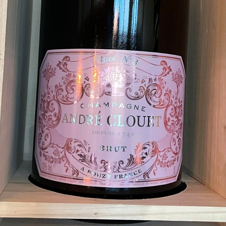 NV Andre Clouet Champagne Brut Rose (6 Liter)