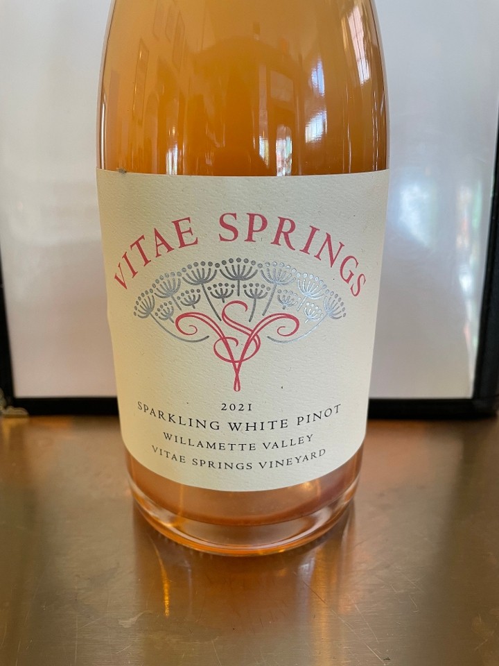 2021 Vitae Springs White Pinot Noir & Meunier Sparkling Pet nat