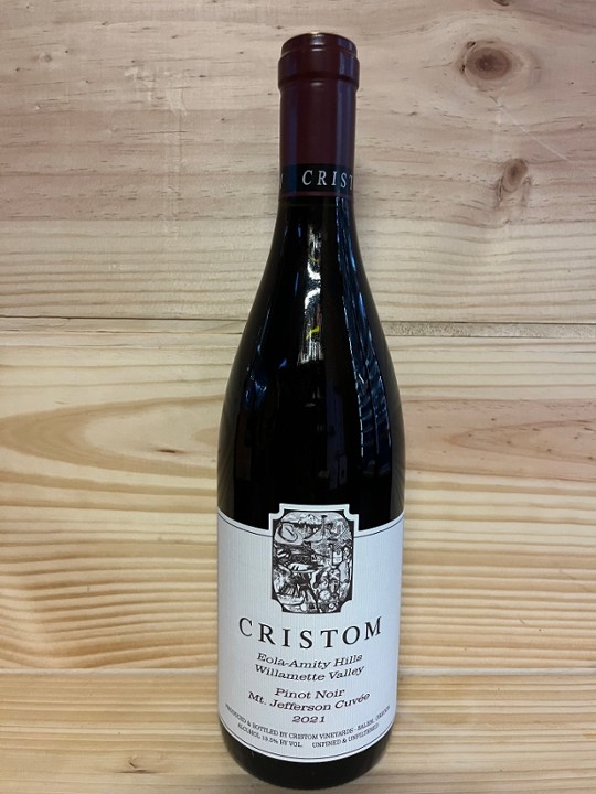 2021 Cristom, MT Jefferson Cuvee Pinot Noir