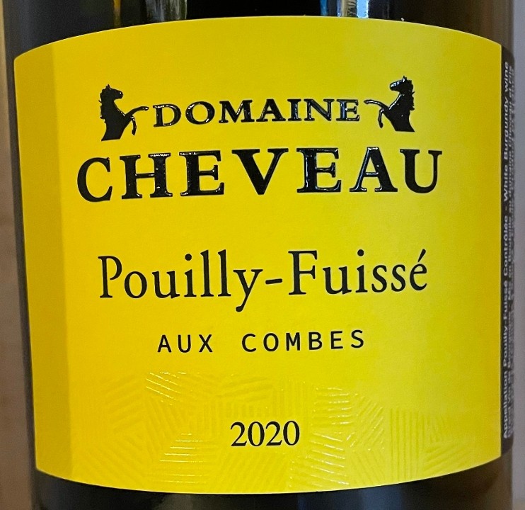 2020 Domaine Cheveau Pouilly-Fuisse Aux Combes