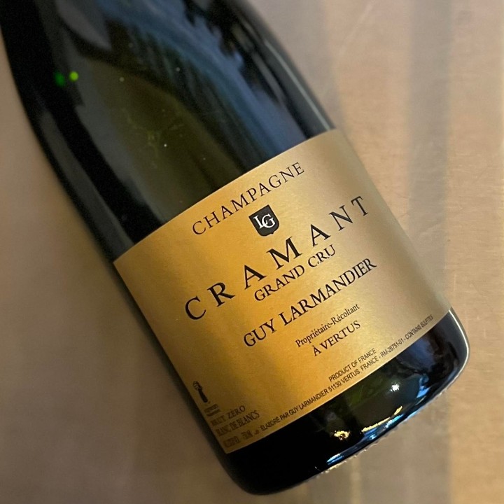 NV Guy Larmandier, Champagne Grand Cru Brut Zero Cramant Blanc de Blancs