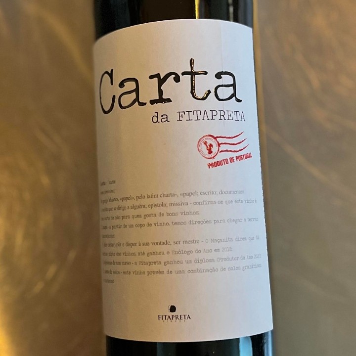 2020 Carta de Fitapreta, Tinto Ole