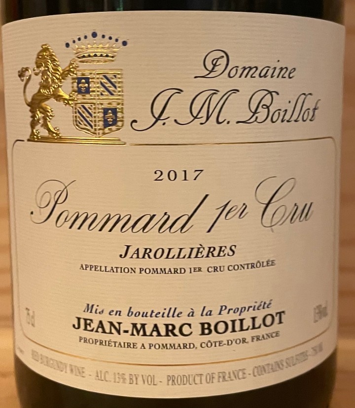 2017 Domaine Jean-Marc Boillot Les Jarollieres