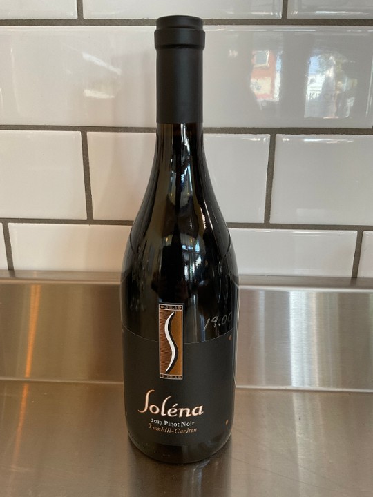 2017 Soléna Estate; Pinot Noir - Yamhill Carlton