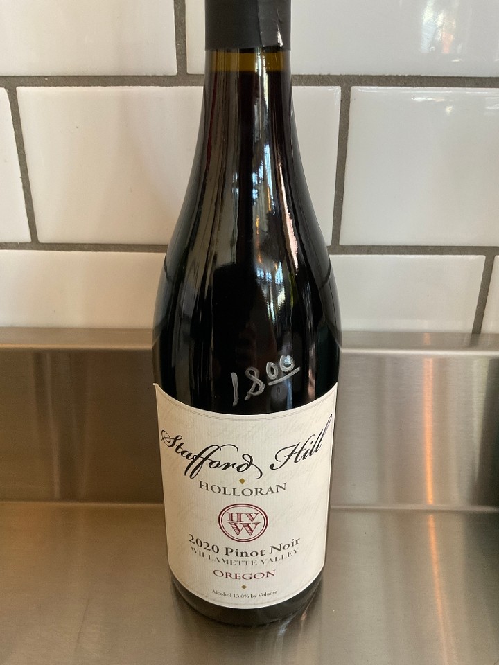 2020 Stafford Hill; Holloran - Pinot Noir