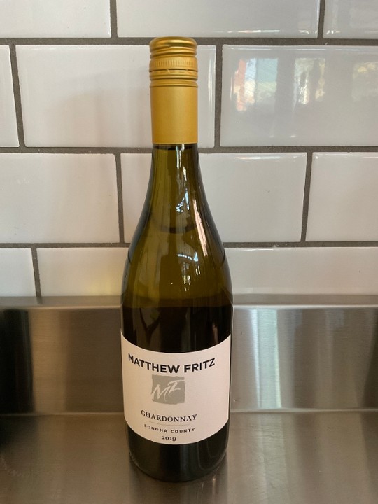 2019 Matthew Fritz; Chardonnay - Sonoma County