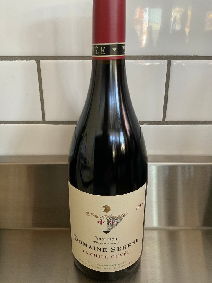 2018 Domaine Serene; Yamhill Cuvee Pinot Noir - Willamette Valley