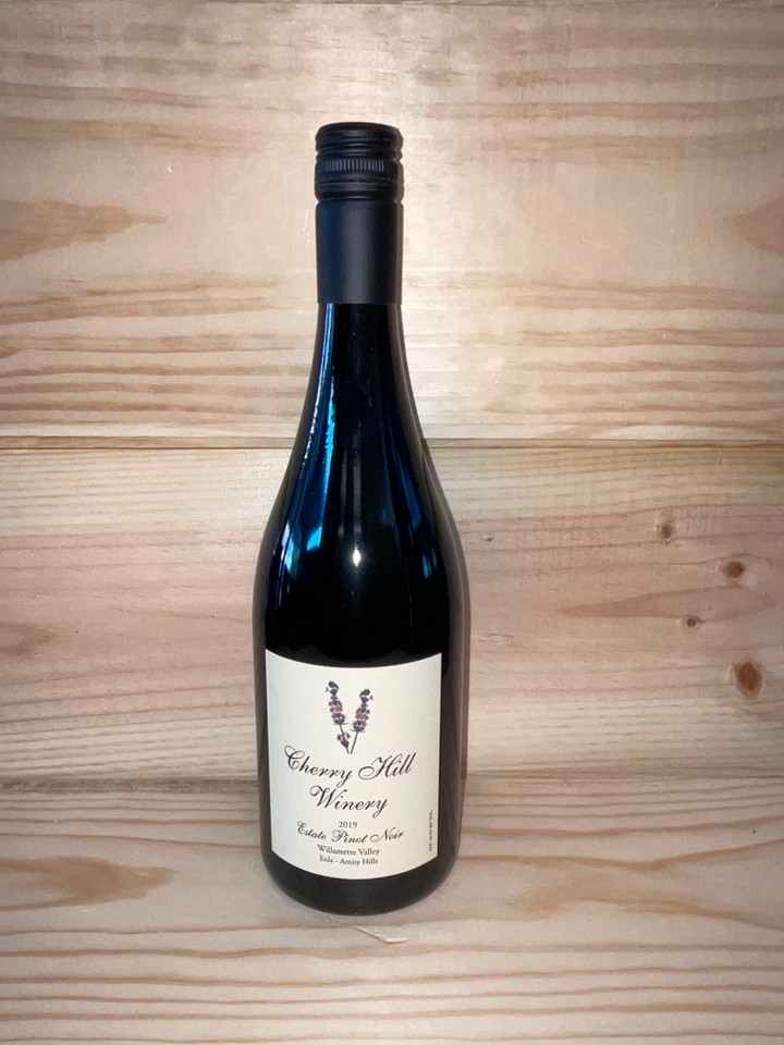 2019 Cherry Hill Winery; Estate Pinot Noir - Willamette Valley