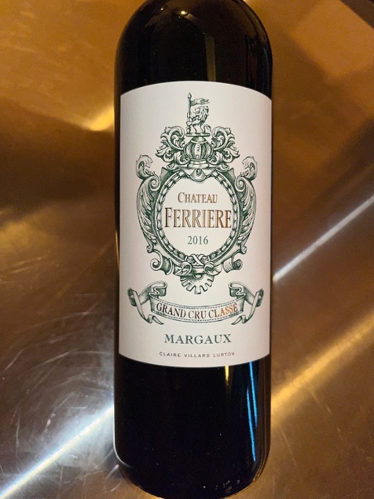 2016 Chateau Ferriere Margaux