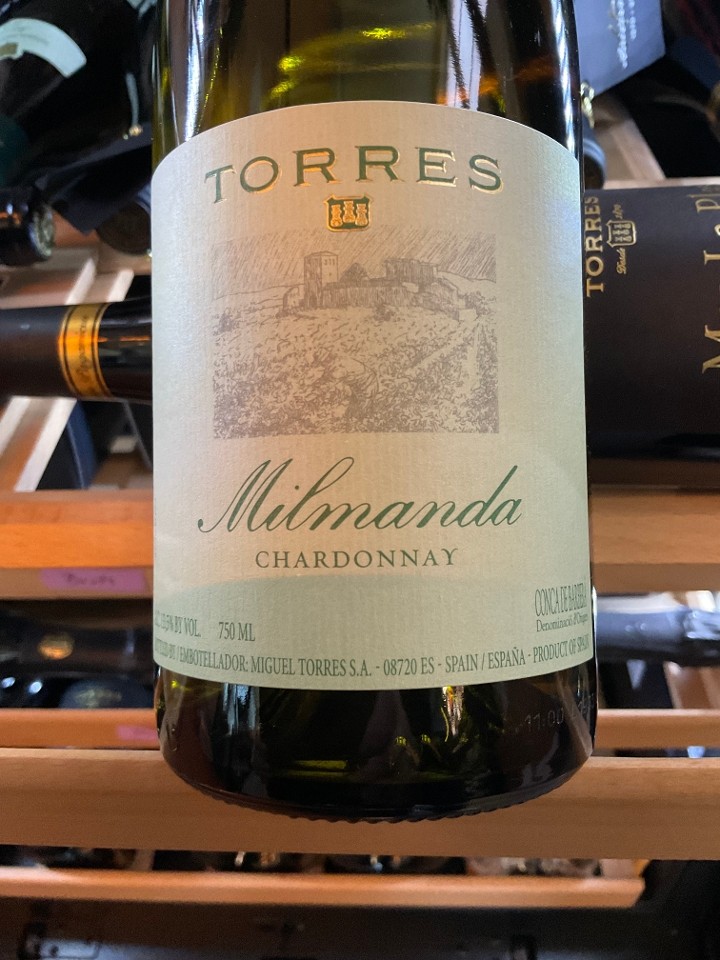 2018 Familia Torres, Conca de Barberà Chardonnay Milmanda