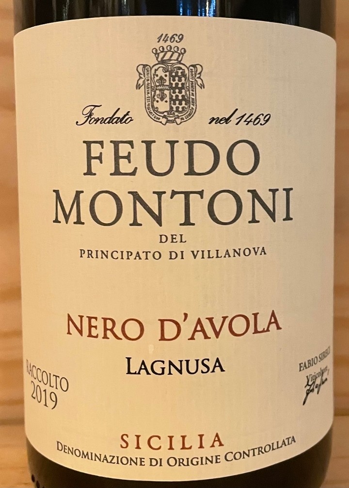 2019 Feudo Montoni 'Vigna Lagnusa' Nero d'Avola Sicilia IGT