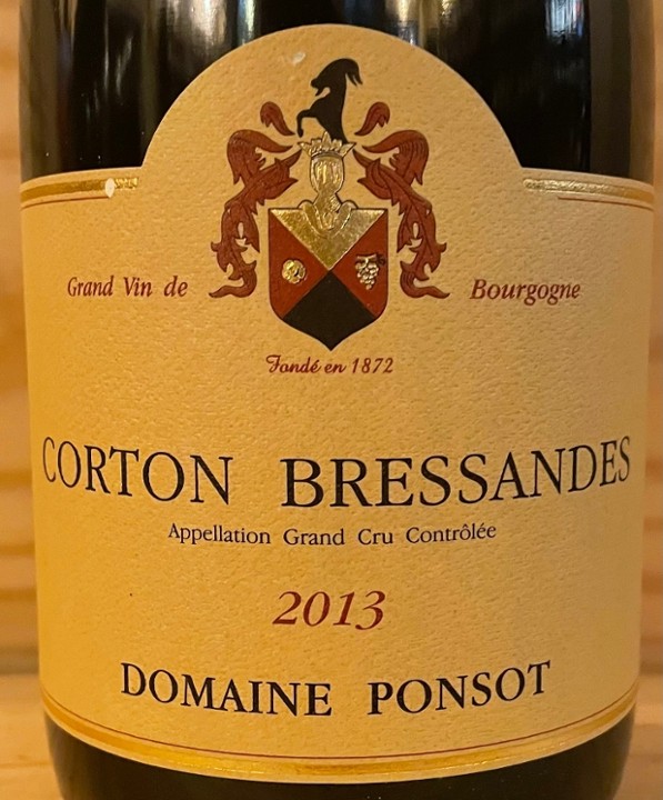 2013 Domaine Ponsot Corton-Bressandes Grand Cru