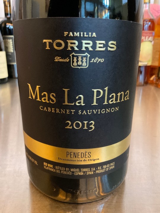 2013 Torres, Mas La Plana "Penedes"  Cabernet Sauvignon 1.5L