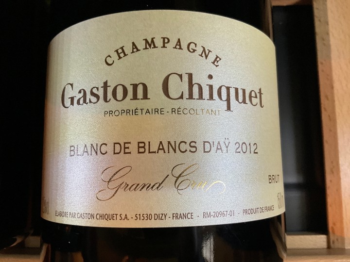 2012 Chiquet "Blanc des Blancs D'aÿ" Champagne Grand Cru 1500ml