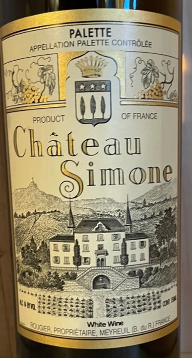 2017 Chateau Simone Palette Blanc