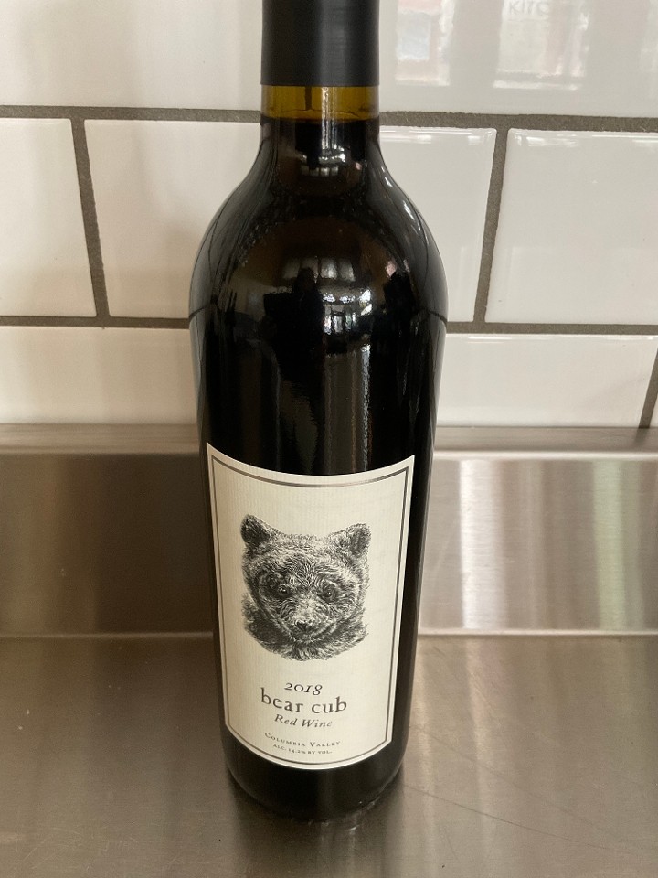 2018 Bear Cub Red Blend - Columbia Valley