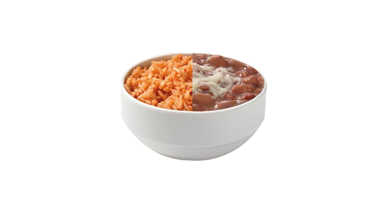 Side Half Rice & Half Beans