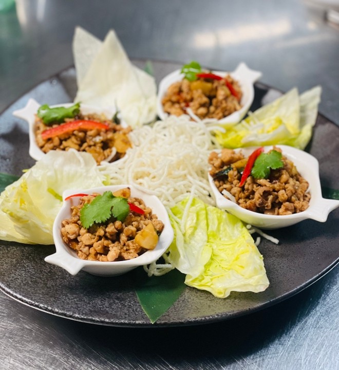 Thai Chicken Lettuce Wrap **