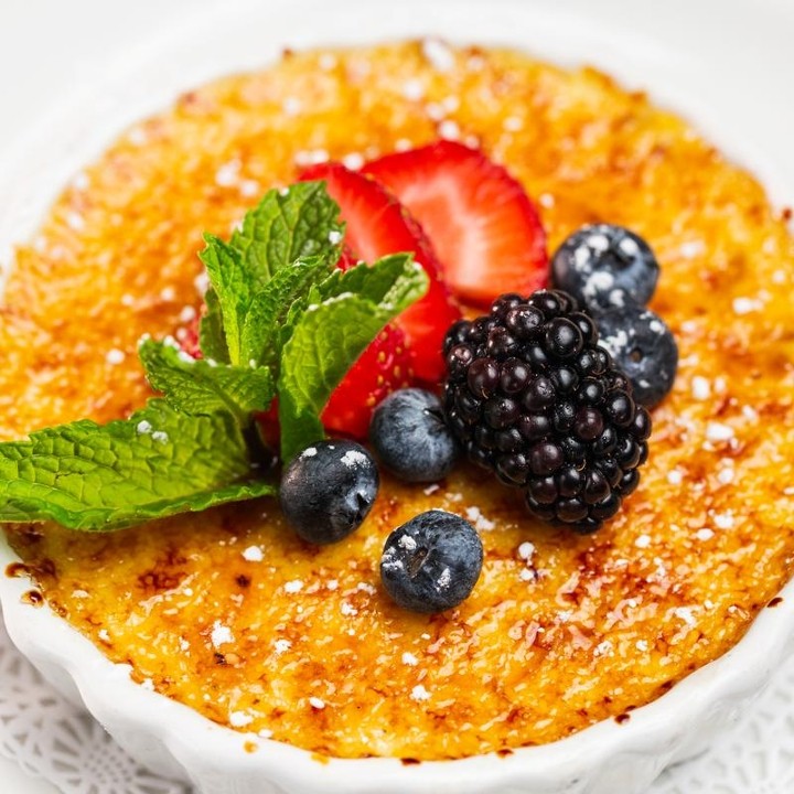 Thai Tea Crème Brûlée