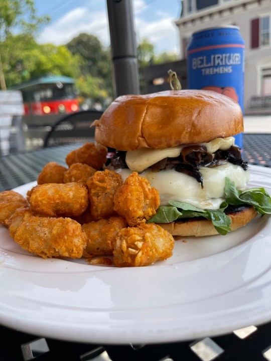 Roasted Mushroom Burger